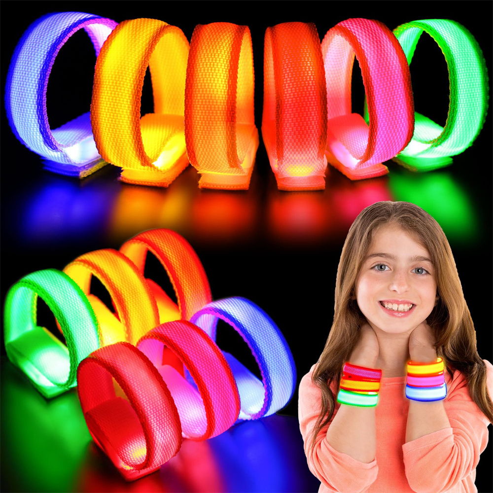 Coordinates Bracelet - Gelang reflektif LED dapat diatur, gelang