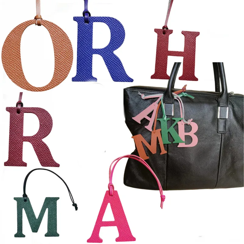 Monogram Keychain Leather - Grosir eceran tas liontin gantungan kunci