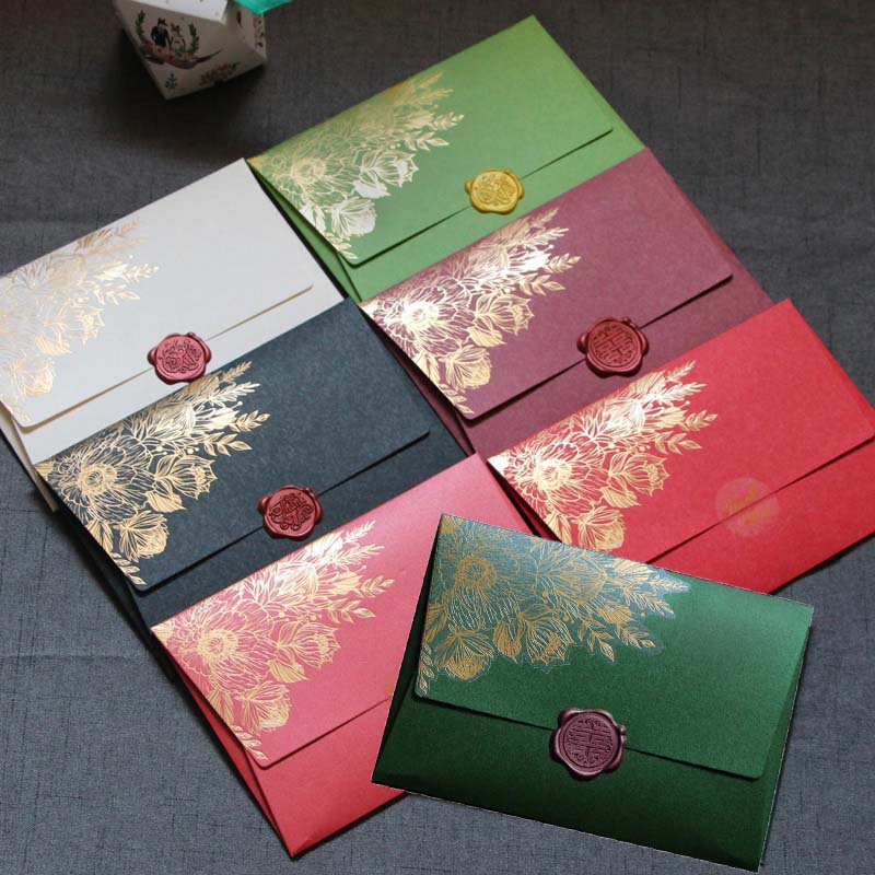 Wax Seal Letter Kit - 10 Buah Tanpa Stempel Amplop Kertas