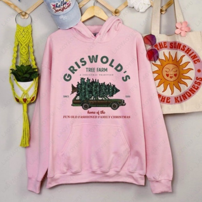 Hoodie Griswold's Tree Farm Pa - Family Tree Print ulasan dan harga