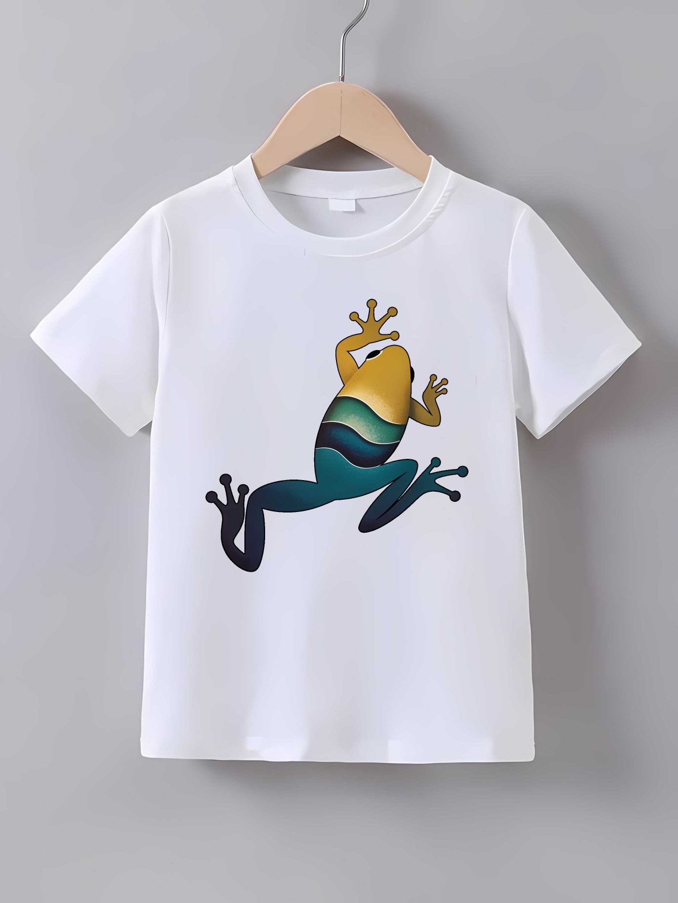 Kaos Gambar Kartun Katak Pohon - Family Tree Print ulasan dan harga