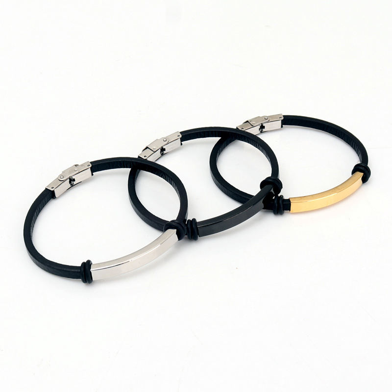 Gelang kulit untuk wanita pria - Coordinates Bracelet ulasan dan harga