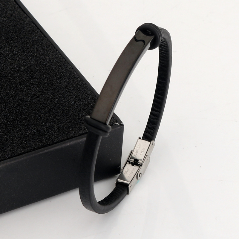Gelang kulit untuk wanita pria - Coordinates Bracelet ulasan dan harga