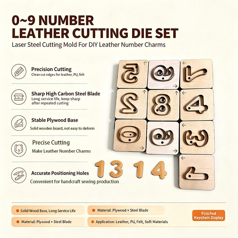 Cetakan Pemotong Kulit untuk G - Monogram Keychain Leather ulasan dan harga