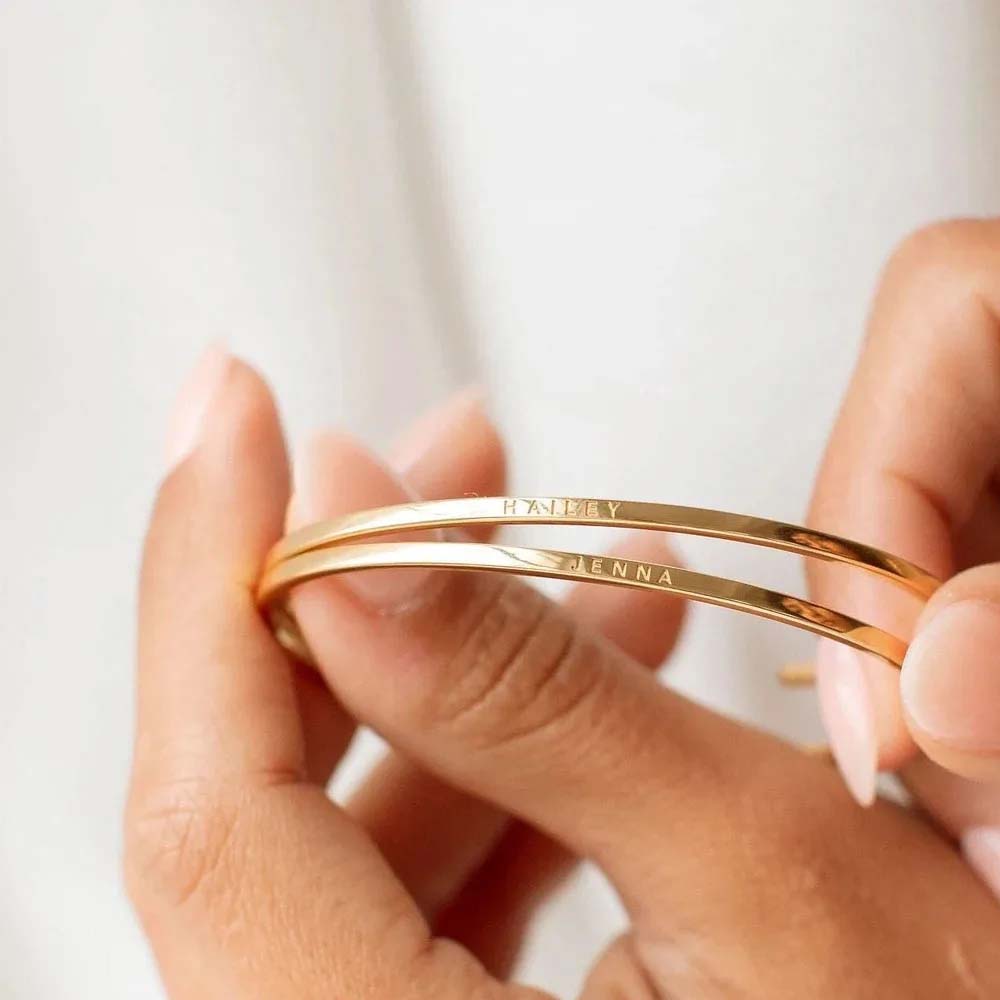 Pasangan Mengukir Nama Teks Ge - Coordinates Bracelet ulasan dan harga