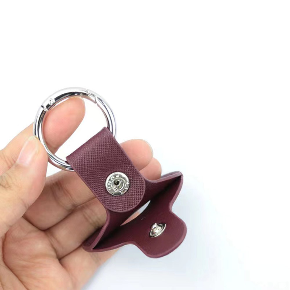 Huruf Awal emas kustom untuk c - Monogram Keychain Leather ulasan dan harga