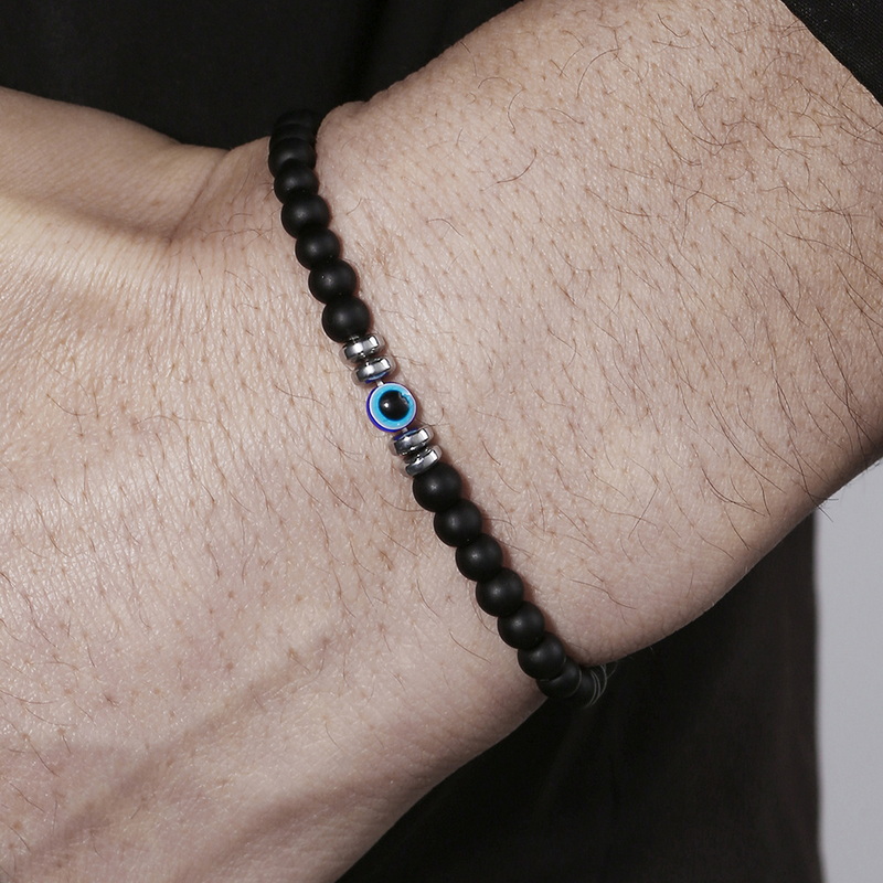 Gelang manik-manik batu mata h - Coordinates Bracelet ulasan dan harga