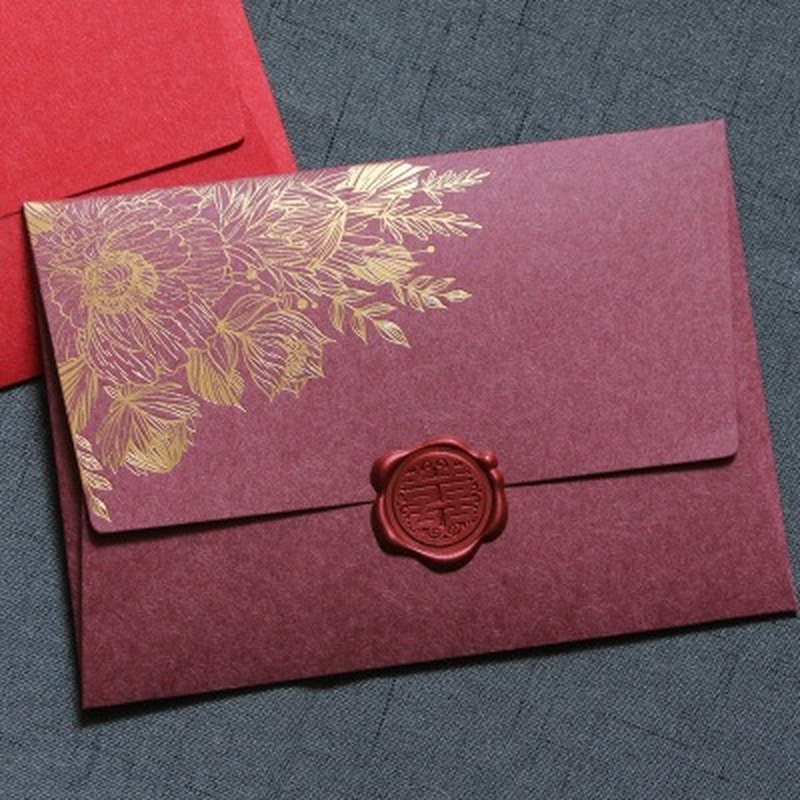 10 Buah Tanpa Stempel Amplop K - Wax Seal Letter Kit ulasan dan harga