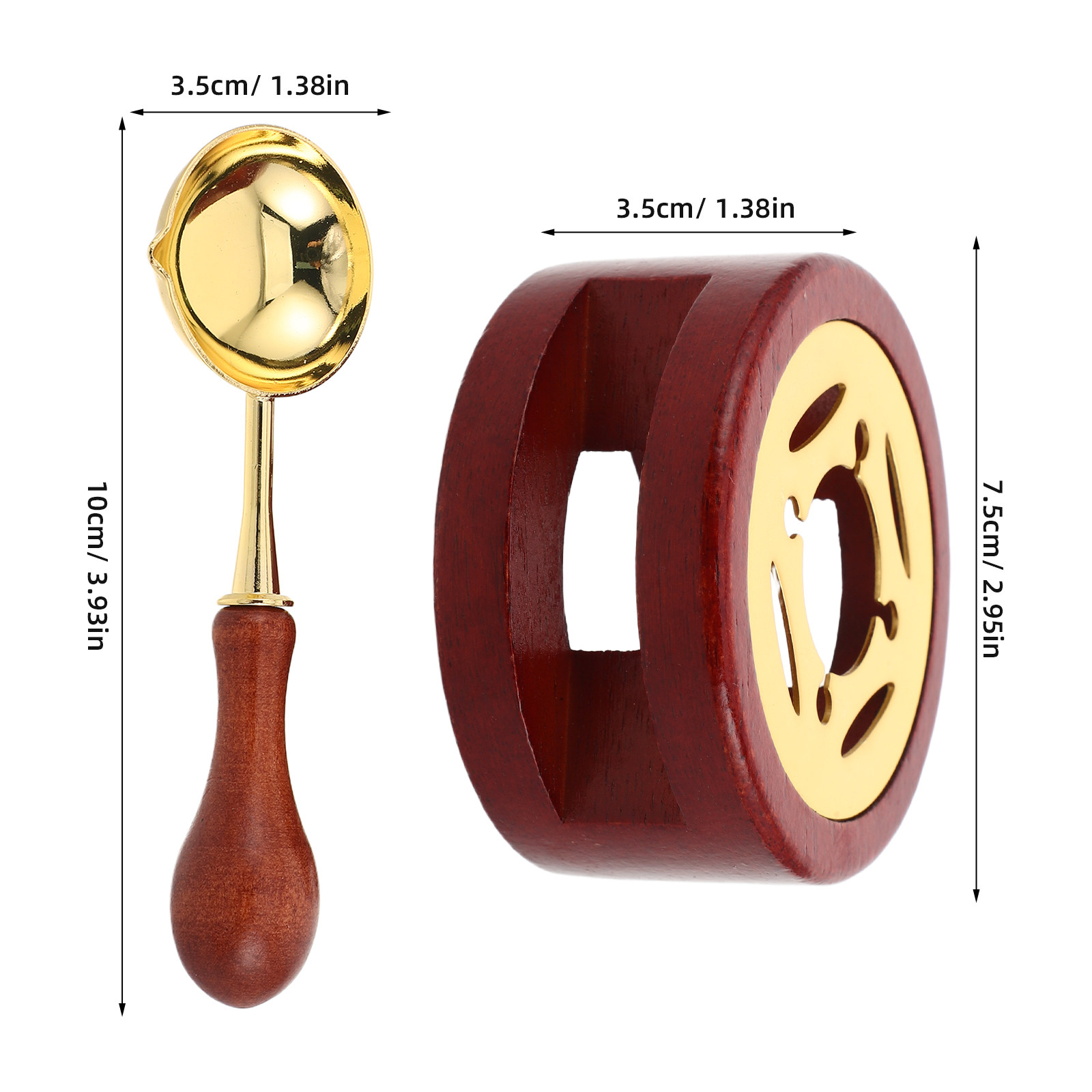 1Set Kit Kompor Lilin Segel Re - Wax Seal Letter Kit ulasan dan harga